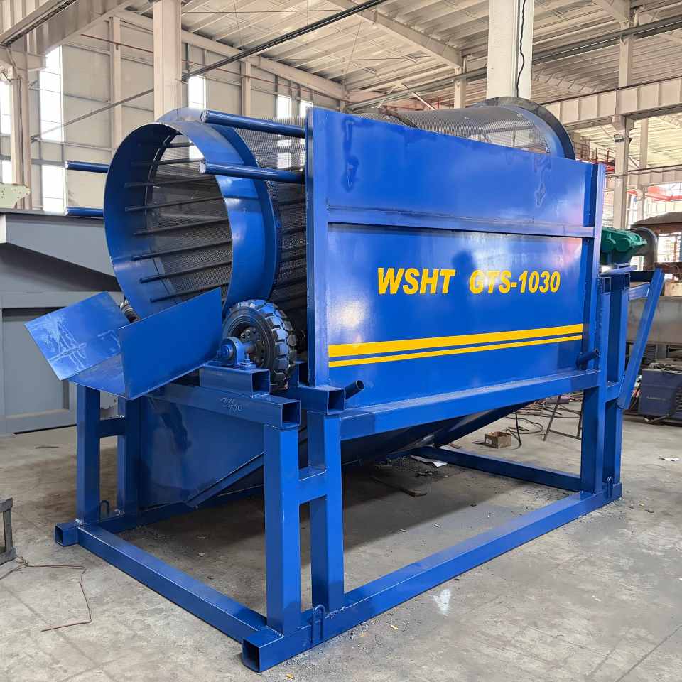 Mobile drum gold mining and separation equipment