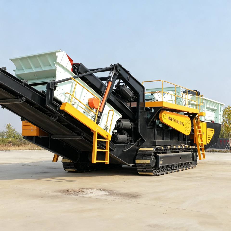 Tracked Mobile Jaw Crusher Crawler