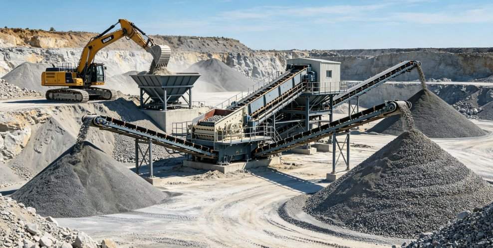 Mining Crushing and Screening Process Flow – Complete Aggregate & Ore Processing Solution